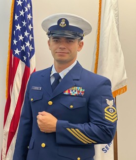 CGC HOLLYHOCK Senior Enlisted Advisor - CPO Joel E. Sarono